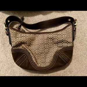 Brown Coach Purse (small)